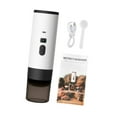 thumbnail image 4 of Tnarru Machine à Café Capsule pour Voiture, Machine à Expresso pour Camping, Extérieur, Intérieur, Cuisine, Blanc, 4 of 8