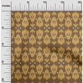 thumbnail image 2 of oneOone Cotton Flex Brown Fabric Ikat Sewing Craft Projects Fabric Prints By Yard 40 Inch Wide, 2 of 4