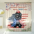 thumbnail image 3 of Republican Newfoundland Making Woof Count Election 2024 Shower Curtain Newfie Dog Lover Gifts Waterproof Bathroom Bathtub Curtain - 01002, 3 of 5