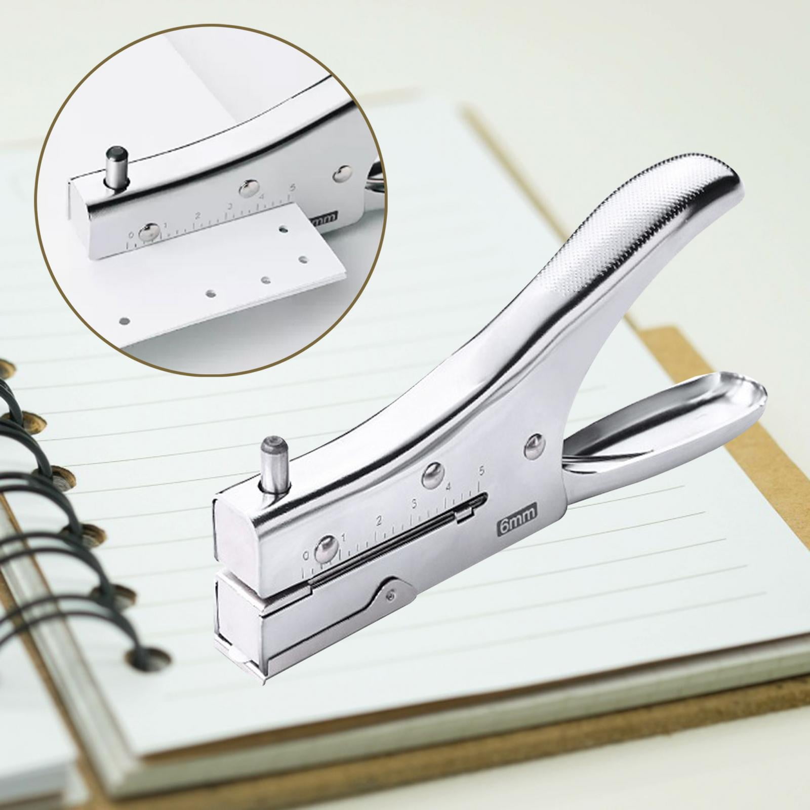 Premium Tool - 3mm / 6mm Hole Metal Puncher Design for Quick and Easy, Size: 3 mm