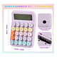 thumbnail image 2 of "12 Digitos Calculadora Pantalla Grande Financiero Contador  Lab.g blanca ", 2 of 5