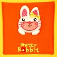 thumbnail image 3 of [Super Rabbit] Embroidered Applique Kids HangBag / Drawstring Bag / Bucket Bag (9.8*11*3), 3 of 4