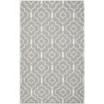 thumbnail image 4 of Safavieh Dhurries Grey Contemporary Rug - 4' x 6', 4 of 5