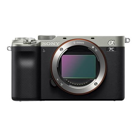 Sony a7C ILCE-7CL - Digital camera - mirrorless - 24.2 MP - Full Frame - 4K / 30 fps - 2.1x optical zoom 28-60mm lens - Wireless LAN, NFC, Bluetooth - silver