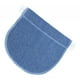 thumbnail image 2 of Cintura Estiramiento Reajuste Elástico Extensor Elástico Con Botón Tela Unisex Azul Hugo Extensor de cintura de pantalones elásticos, 2 of 8