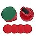 thumbnail image 3 of Air Hockey Pucks Set, Red Plastic Hockey Game Table 94mm Slider Pusher Set 2 PCS Pushers with 4 Pucks Replacement Game Tables Goalies Accessories for Game Tables Equipment Accessories, 3 of 4