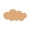 B, variant on Scalloped Felt Bulletin Board | 23.62 x 1 5.74 x 0.35 in | Foldable Peel and Stick Felt Board for Wall | Alternative Cork Board for Office, Message Board, Teens Art Display