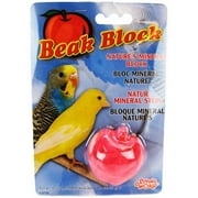 Living World Beak Block - Nature's Minerals - Apple 1.25 oz[ PACK OF 2 ]