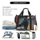thumbnail image 5 of Easygdp Moonlit Night Sky Wolf Bolsa de Gimnasio, Bolsa de Viaje Duffel, Bolsa de Fin de Semana con Compartimentos, Bolsa de Mano para Noche, 5 of 7