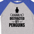 thumbnail image 4 of Inktastic Easily Distracted by Penguins Boys or Girls Toddler T-Shirt, 4 of 5