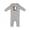 AC-Heather Grey, variant on Little Ghost 1st Birthday Baby Romper Coveralls