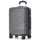thumbnail image 1 of Maleta de Viaje 20" Carry On Armored Travel Gris Doble Refuerzo Rígida con TSA Lock, 1 of 9
