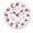 FFclock040, variant on ZXCXRQFa Home Clocks Animal Paw Prints Kitchen Home 10 Inch Silent Vintage Design Round Wall Clock Numerals Design Non Ticking Retro Clocks Home Decor Desk Clock