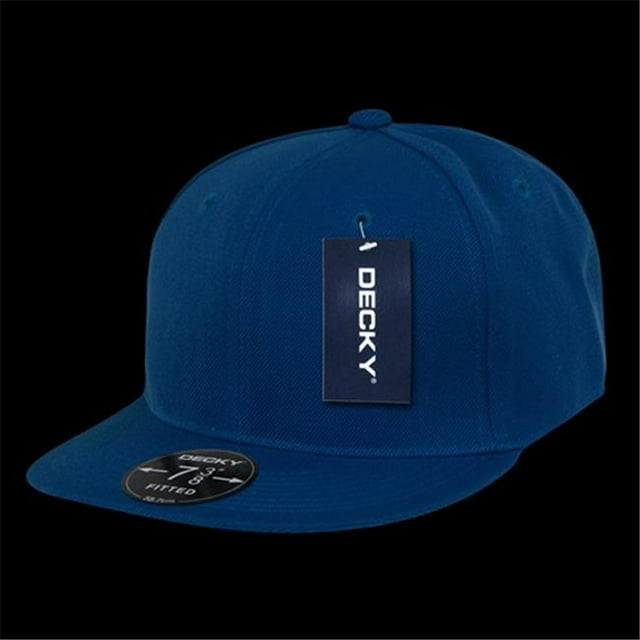 Decky RP1-PL-RYL-22 Casquette Rétro Ajustée, Royale, Taille 6,88