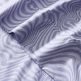 thumbnail image 5 of Lush Decor Retro Waves 6-Piece Bed Sheet Set, Violet Striped, Full, 5 of 11