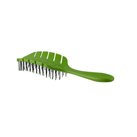 Bass Brushes Bio Flex Detangler Hair Brush Green, 1 Ea