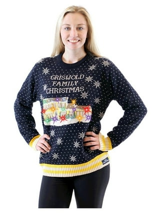 Officially Licensed NFL Light-Up LED Ugly Sweater by Forever