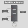 thumbnail image 3 of 2-pack Garage Door Manual Transmitter For Hse2-40, Hs4-40, Hsm4-40, 40.685 Mhz Garage Remote Compatible, 3 of 5