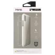 iHome Velo Impact Case, iPhone 11 Pro Max, Clear/White