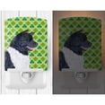 thumbnail image 2 of Caroline's Treasures SS4452CNL Akita St. Patrick's Day Shamrock Portrait Ceramic Night Light, 6x4x3", multicolor, 2 of 2