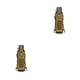 thumbnail image 1 of Advancent Bolsa exterior de poliéster para botella de agua, portátil, ajustable, con estilo, para montañismo, senderismo, deportes, soporte, Marrón 2piezas, 1 of 6