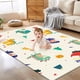 thumbnail image 1 of Alfombrilla de juego para bebés XVISHX, impermeable, 188 x 127 cm, para corralito, 1 of 7