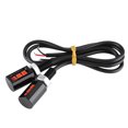 thumbnail image 4 of Pair Of License Plate Light,12V 3LED Universal Car Motorcycle License Number Plate Screw  Light Lamp, 4 of 8