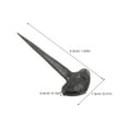thumbnail image 2 of BESTYASH iron nails for horseshoes Horseshoe Nails Black 50Pack, 2 of 8