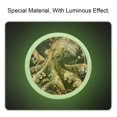 thumbnail image 2 of PhooArto Retro Octopus Tentacles Print 4 PCS Crystal Glass Cabinet Knobs, Drawer Kitchen Cabinets Dresser Cupboard Wardrobe Pulls Handle - Glowing in the Dark, 2 of 7
