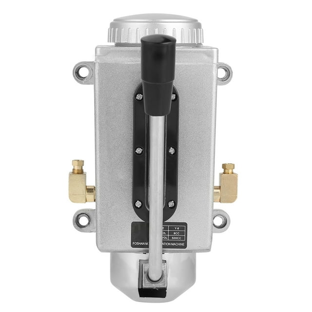Lubricating Pump, Manual Pump, Metal Double Port For Punching Machine For Lathe Machine