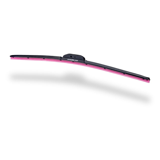Escobilla Limpiaparabrisas Scrubblade de Silicona Rosa 20"