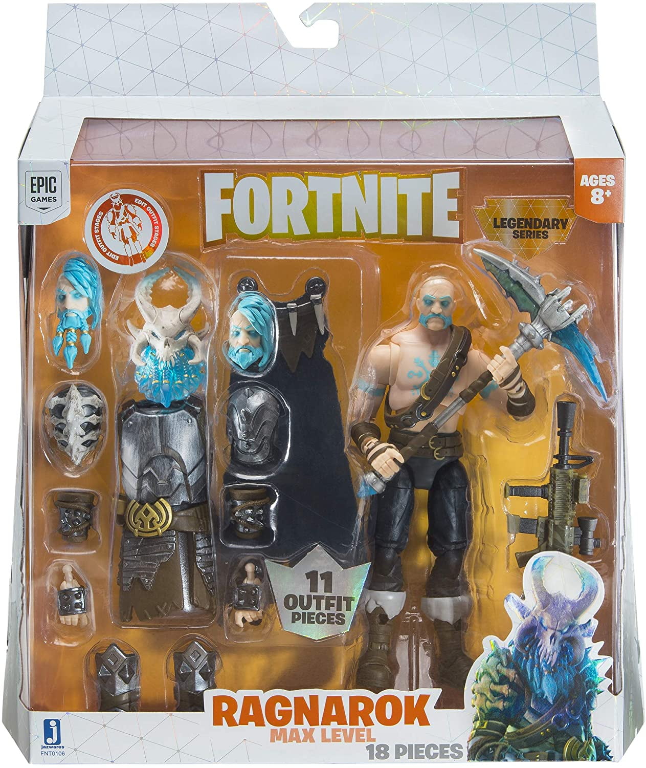 Fortnite Ragnorak Figure Walmart Fortnite 6 Legendary Series Max Level Figure Ragnarok Walmart Com Walmart Com
