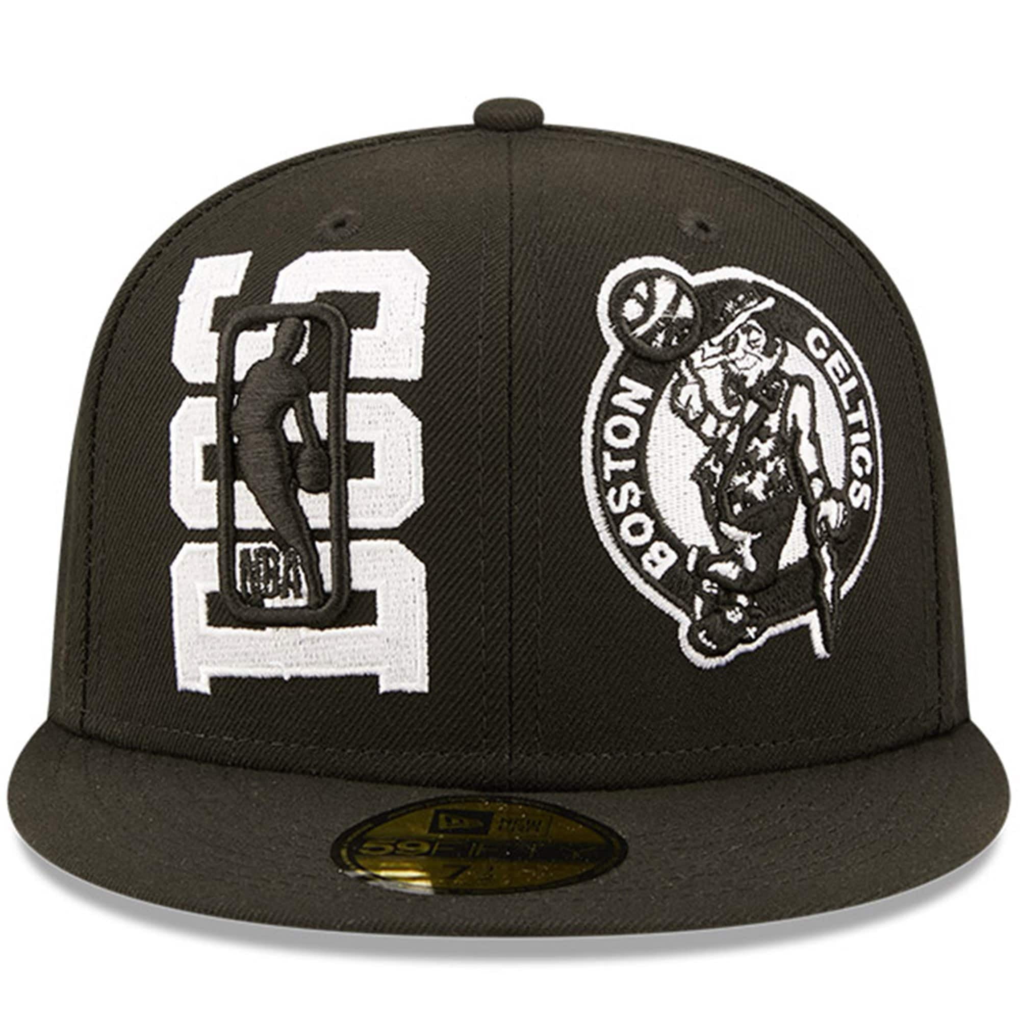 Buy Men's New Era Black/White Boston Celtics 2022 NBA Draft 59FIFTY