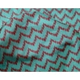 thumbnail image 4 of oneOone Silk Tabby Fabric Chevron Ikat Print Sewing Fabric BTY 42 Inch Wide, 4 of 4