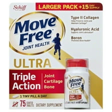 Move Free Advanced Glucosamine Chondroitin Tablets, 200 Count, Joint ...