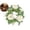 White, variant on Artificial Rose Candle Rings, Floral Wreaths with Eucalyptus Leaves Greenery Garland for Pillar Candle Lantern Wedding Centerpiece Party Home Table Decor