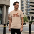 thumbnail image 3 of Smartprints Low Rider Dachshund Men's T-Shirt Natural, Cotton, S, 3 of 4