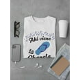 thumbnail image 3 of Ahi Viene La Chancla! Men T-Shirt, Male 4X-Large, 3 of 4