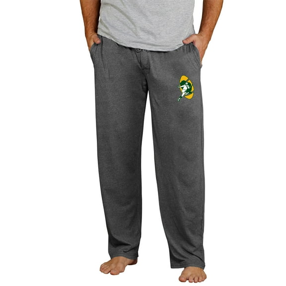 Men's Concepts Sport Charcoal Green Bay Packers Retro Quest Knit Pants