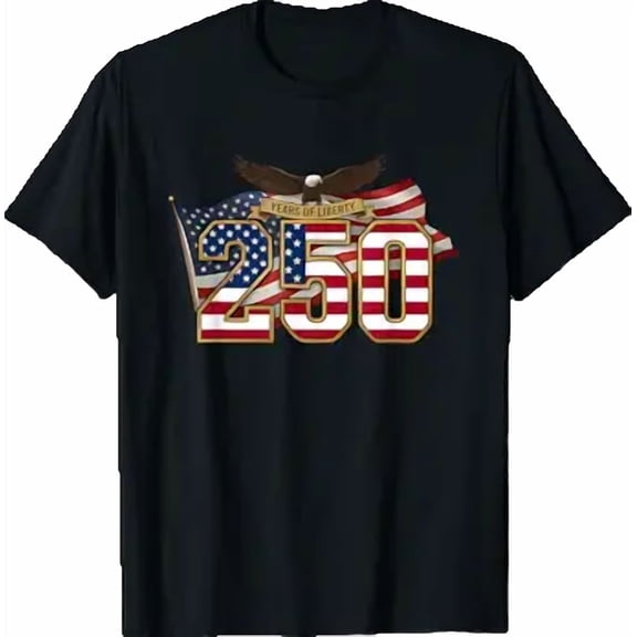 250 Years America 250th Anniversary 1776 2026 US 4th of July T-Shirt