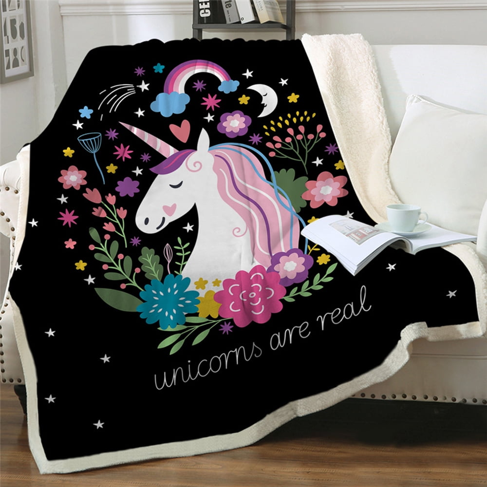 unicorn blanket walmart