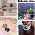 thumbnail image 6 of 200g Natural Sardonyx Agate Stone Natural Gemstone Palm Stone Thumb Worry Stone Tumbled Stone for Home Display Decoration Reiki Chakra, 6 of 9