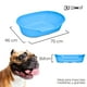 thumbnail image 2 of KE WOOW Cama Mediana para Perro, Gato, Conejo y otras Mascotas, Cesta de Plástico, Incluye Colchón Doble Cara, Color Azul KE WOOW Cama Plana con colchón mediana, 2 of 10