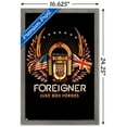 thumbnail image 3 of Foreigner - Juke Box Heroes Wall Poster, 14.725" x 22.375", Framed, 3 of 3