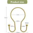 thumbnail image 5 of 3 PCS Stainless Steel Tongue Scraper for Bad Breath Remedy Oral Hygiene Tool_SZXM, 5 of 5