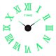 thumbnail image 1 of Reloj de pared sin marco,Luminoso reloj de pared sin marco pegatinas Oficina,DIY decoración de pared moderna y silenciosa habitación del hogar,grande con números dormitorio, 1 of 8