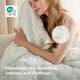 thumbnail image 5 of Manta Bedsure GentleSoft de Franela y Forro Polar Blanca para Cama Individual, 5 of 8