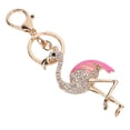 thumbnail image 4 of Rhinestone Keychain, Vivid Shiny Cute Design Keychain Charm Sturdy Durable Stylish Attractive  For Handbag Decoration, 4 of 8