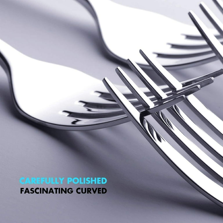 Shiny 1 Fork, 1 Knife, 2 Spoons Set Cutlery, Kitchen Wear, Lightweight,  Reusable, Luxurious Look, Elegant, Kitchen Accessories