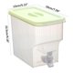 thumbnail image 3 of Herramientas y mejoras para el hogar Hogar Tetera de frutas Refrigerador frío con grifo Enfriador de té de limón de gran capacidad Agua fría, 3 of 6